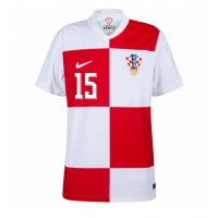 Fotbalové Dres Chorvatsko Mario Pasalic #15 Domácí ME 2024 Krátký Rukáv